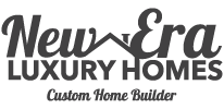 New Era Luxury Homes logo. A home builder in Edmonton, Alberta and surrounding area.