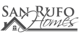 San Rufo Homes logo. A home builder in Edmonton, Alberta and surrounding area.