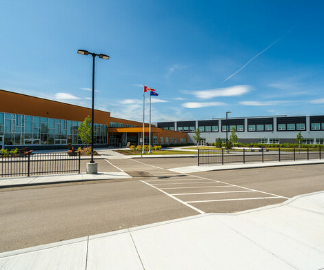 Secondary School in Woodbend, Leduc